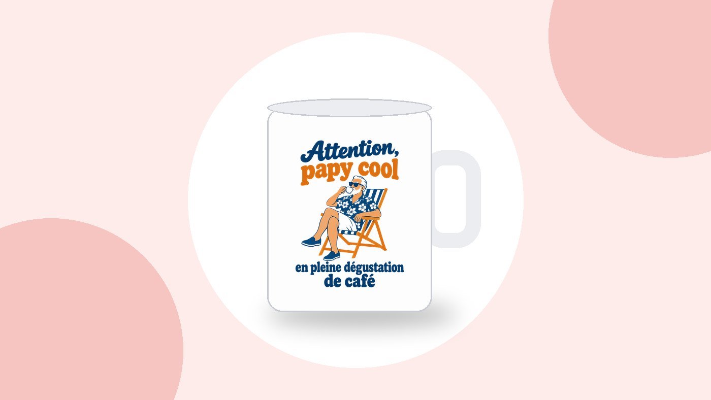 Mug humour pour papy : le cadeau qui le fait sourire au petit-déj